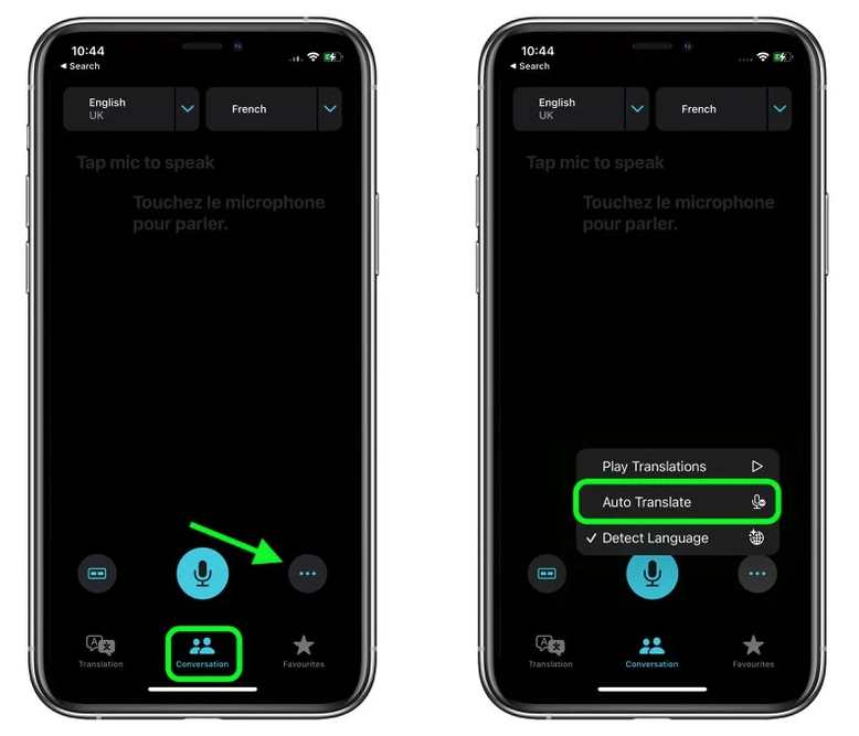 大祥苹果手机维修分享iOS 15 “翻译” App 新改进 