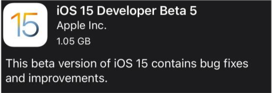 大祥苹果手机维修分享如何升级到iOS15.0 beta5 