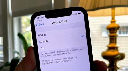 大祥苹果手机维修分享iPhone 12如何打开或关闭5G网络 