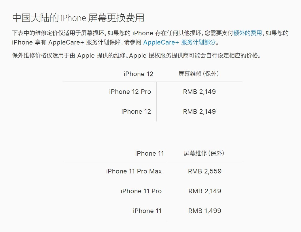 大祥苹果手机维修分享iPhone 12/12 Pro 更换屏幕多少钱 